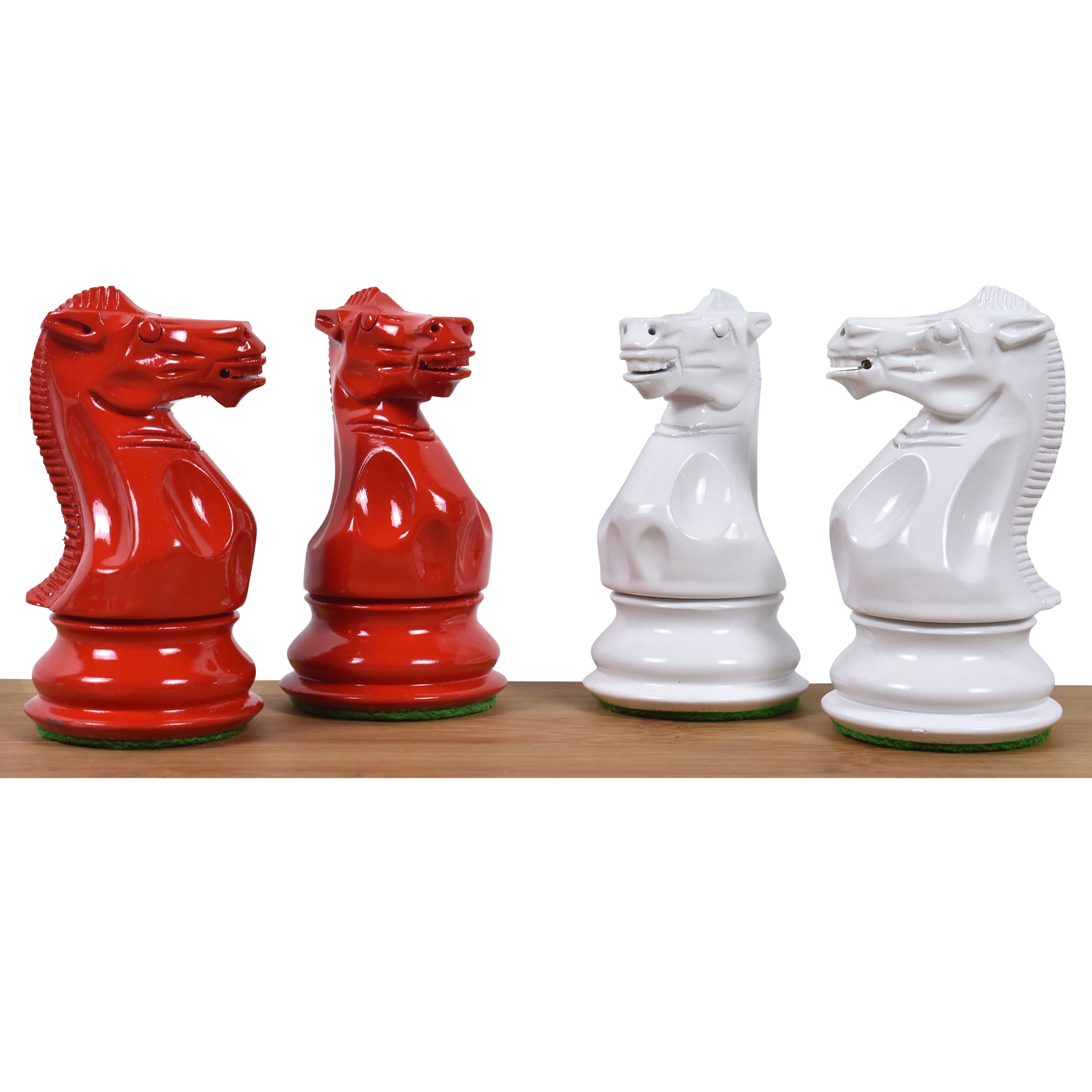 Pro Staunton Painted Boxwood 104mm Chess Pieces