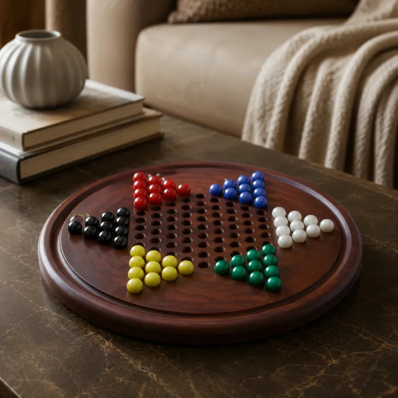 Dal Rossi 37cm Chinese Checkers Set