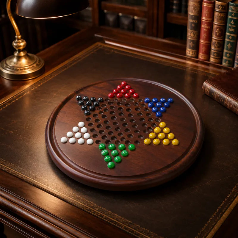 Dal Rossi 37cm Chinese Checkers Set