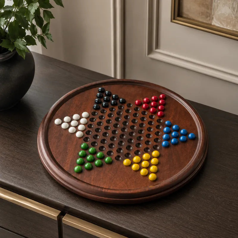 Dal Rossi 37cm Chinese Checkers Set