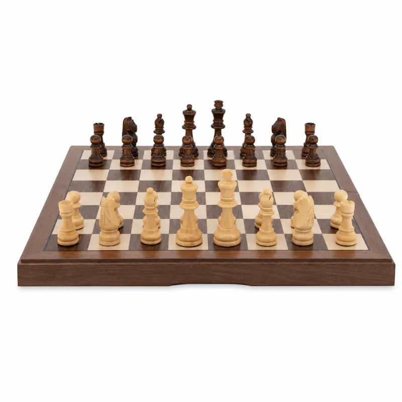 Dal Rossi 38cm Folding Chess Set