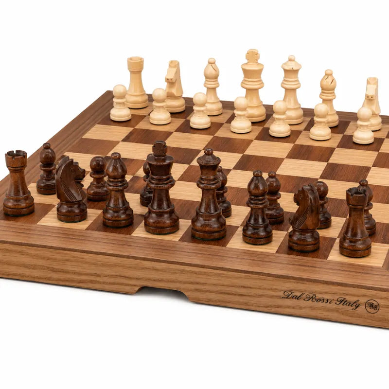 Dal Rossi 40cm Folding Chess Set