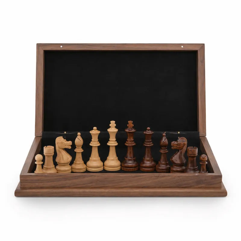 Dal Rossi 45cm Folding Chess Set