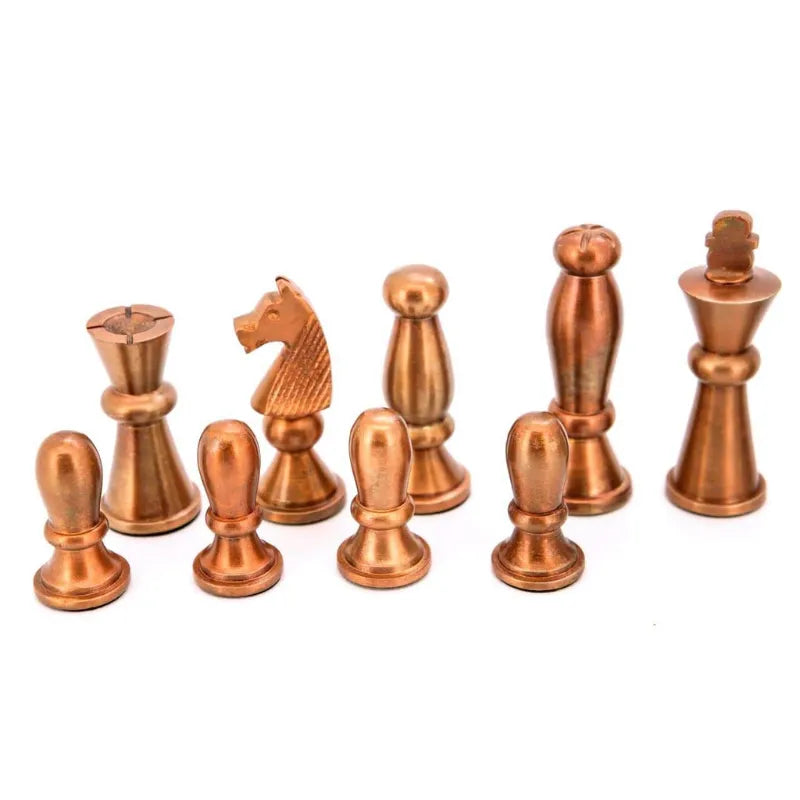 Dal Rossi Copper & Silver 50cm Chess Set