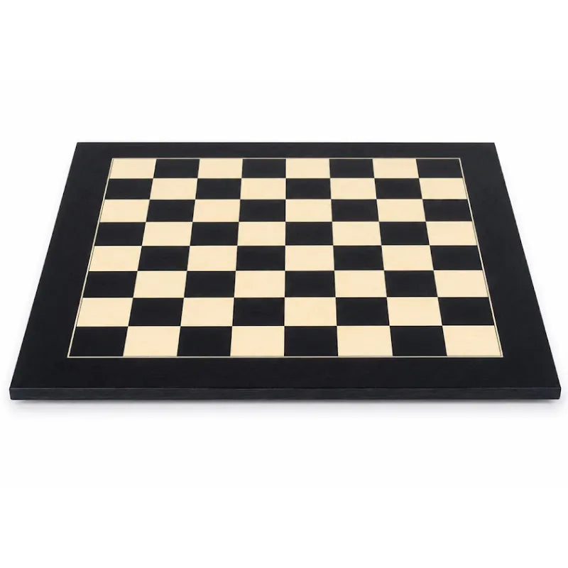 Dal Rossi Dark Titanium & Silver 50cm Chess Set