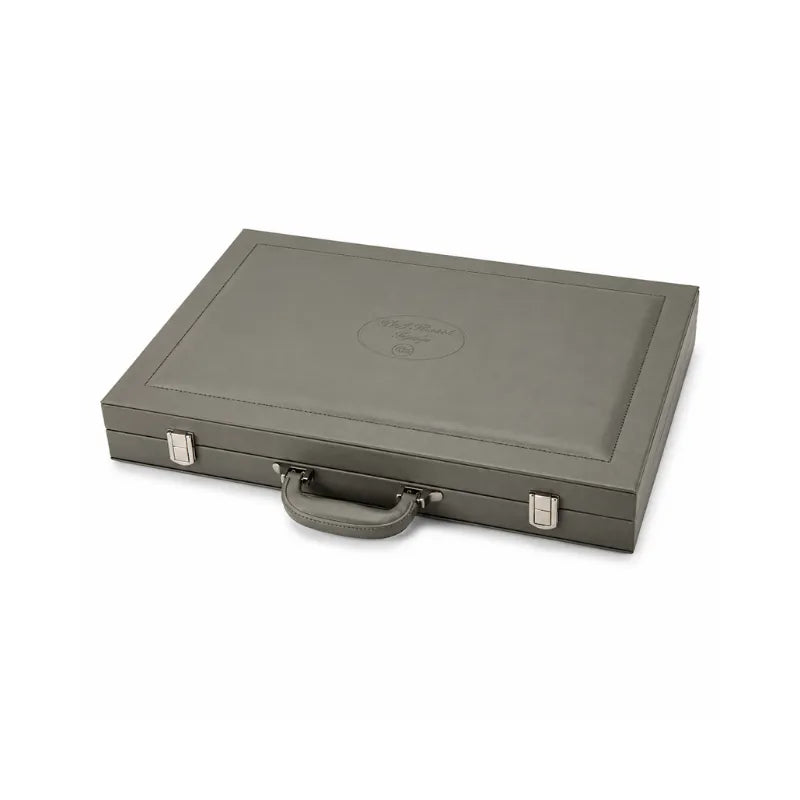 Dal Rossi Grey 45cm Backgammon Set