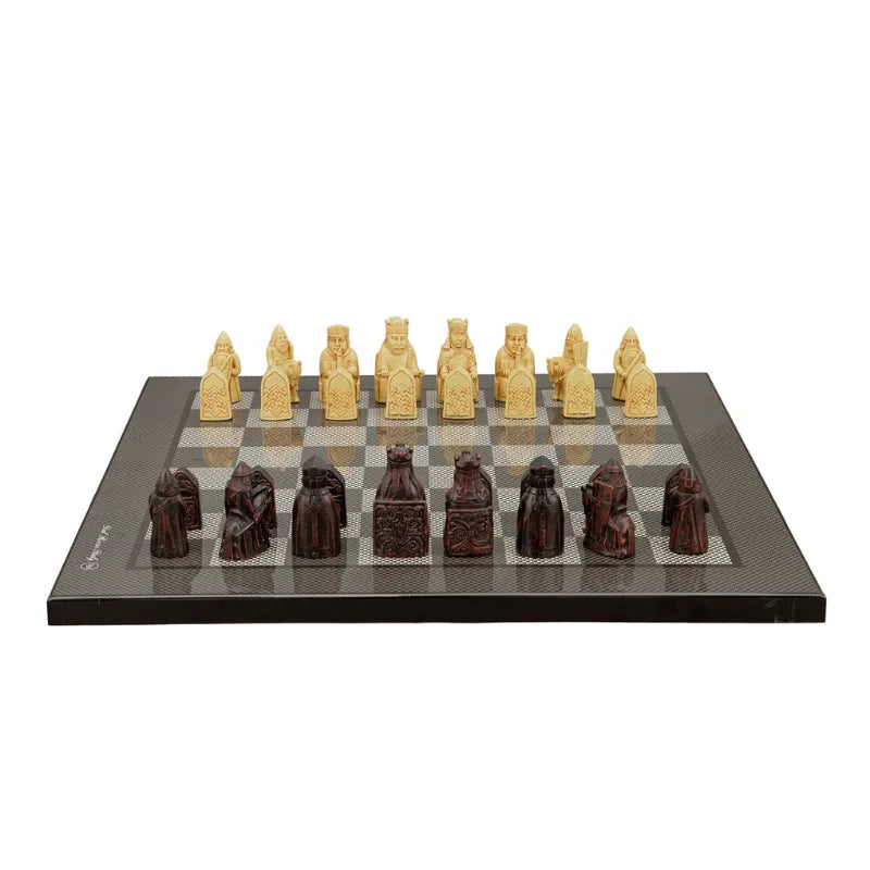Dal Rossi Isle Of Lewis 40cm Chess Set
