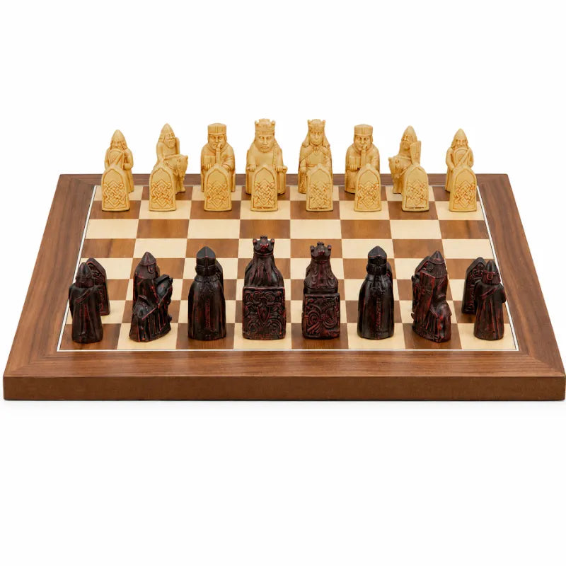 Dal Rossi Isle Of Lewis 40cm Chess Set