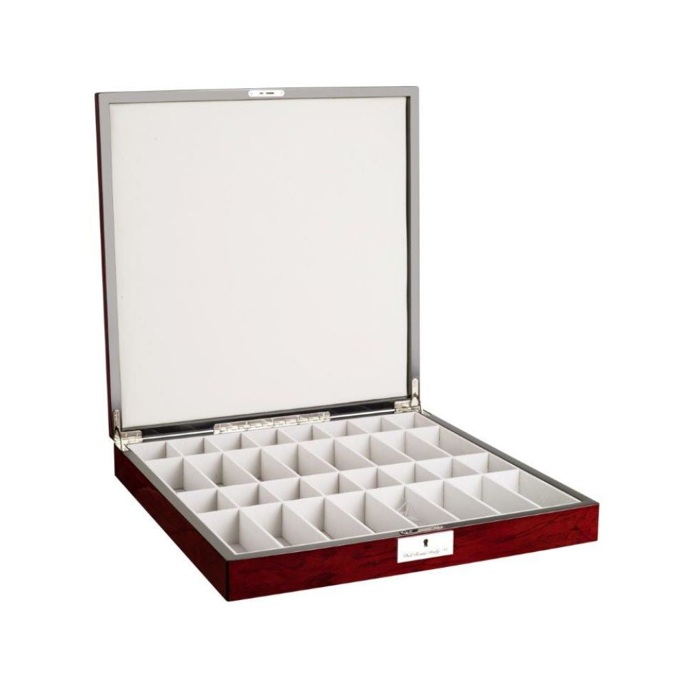 Dal Rossi Italy Chess Box Mahogany Finish 20″ 2
