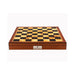 Dal Rossi Italy Medieval Warrior Chess Set on Walnut Finish Chess Box 20” with Compartments 3