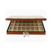 Dal Rossi Italy Medieval Warrior Chess Set on Walnut Finish Chess Box 20” with Compartments 4