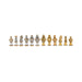 Dal Rossi Italy Medieval Warriors Chessmen 1