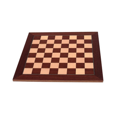 Dal Rossi Italy Palisander/Maple Chess Board 50cm