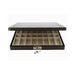 Dal Rossi Italy Renaissance Chess Set on Carbon Fibre Shiny Finish Chess Box 20” with Compartments 3