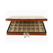 Dal Rossi Italy Renaissance Chess Set on Walnut Finish Chess Box 20” with Compartments 4