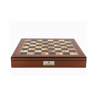 Dal Rossi Italy Walnut Finish Chess Box 16” 1