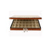 Dal Rossi Italy Walnut Finish Chess Box 16” 2