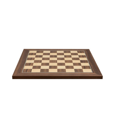 Dal Rossi Italy Walnut Inlaid Chess Board 40cm