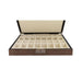 Dal Rossi Italy Walnut Inlaid Chess Box Walnut Inlaid 20” 2