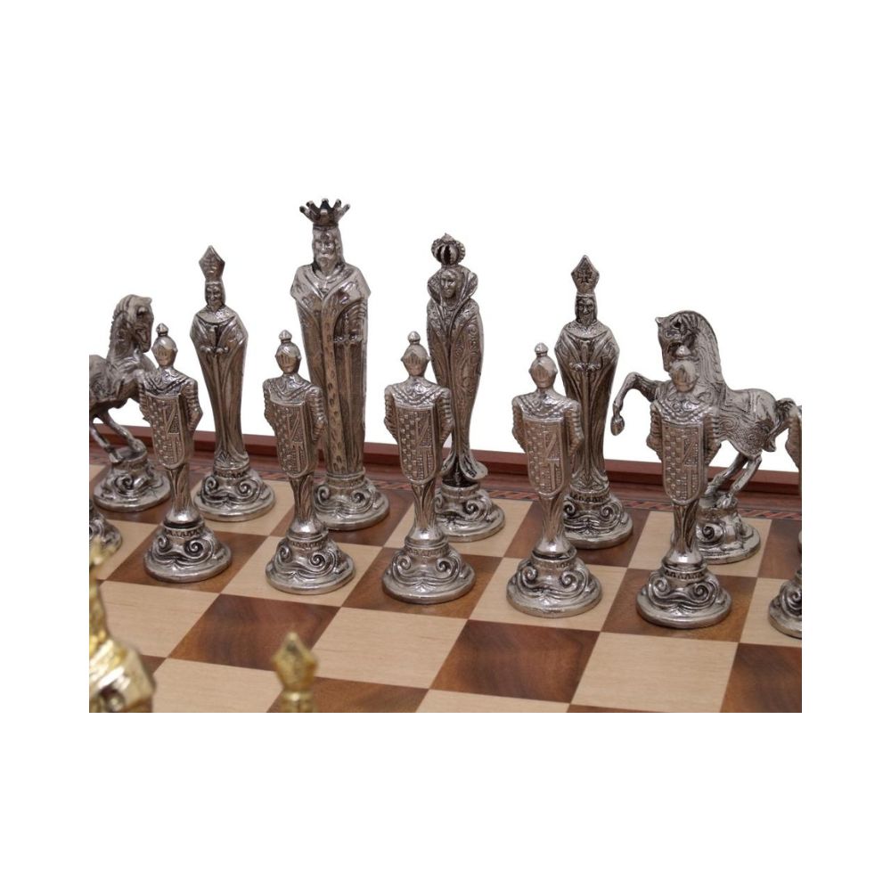 Dal Rossi Italy “Renaissance” Chess Set on Dal Rossi 50cm (20”) Chess Box 4