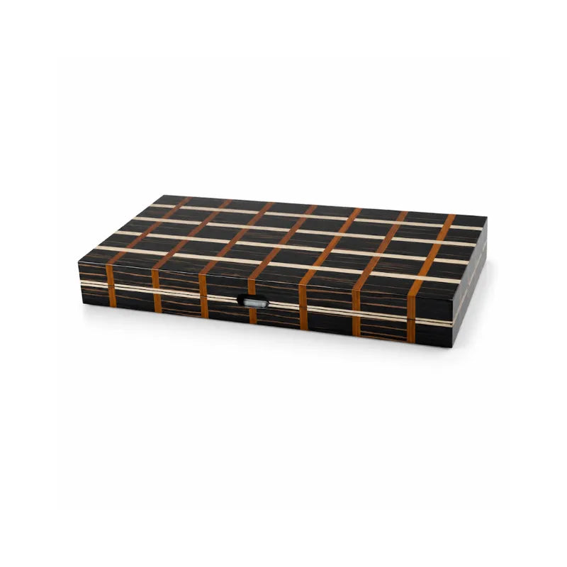 Dal Rossi Luxury Mosaic 45cm Backgammon Set