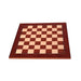 Dal Rossi Mahogany/Maple Chess Board 60cm Chess Board