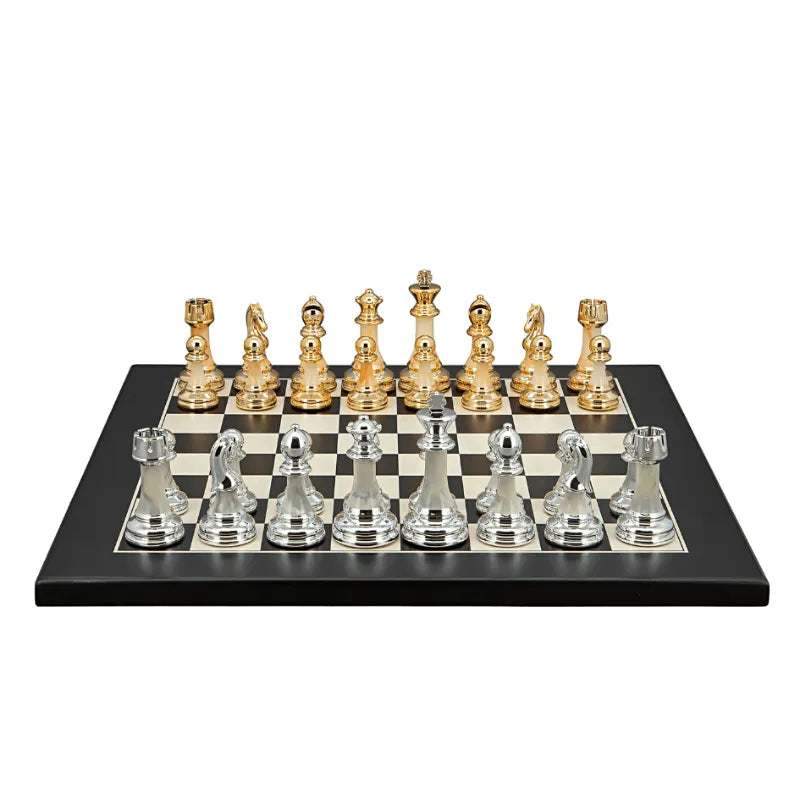 Dal Rossi Modern Staunton 40cm Chess Set
