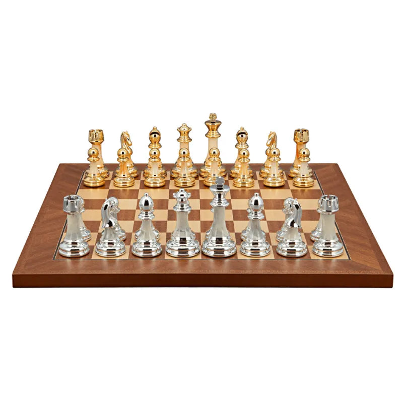 Dal Rossi Modern Staunton 40cm Chess Set