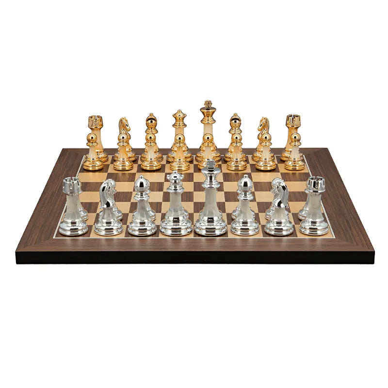 Dal Rossi Modern Staunton 40cm Chess Set