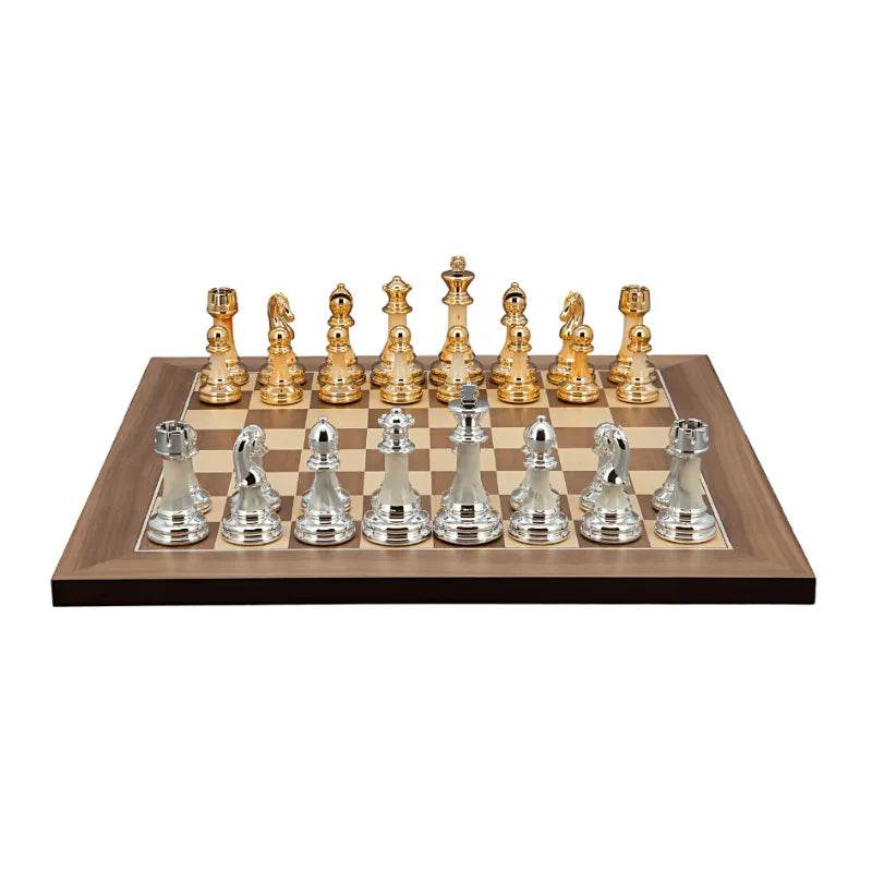 Dal Rossi Modern Staunton 40cm Chess Set