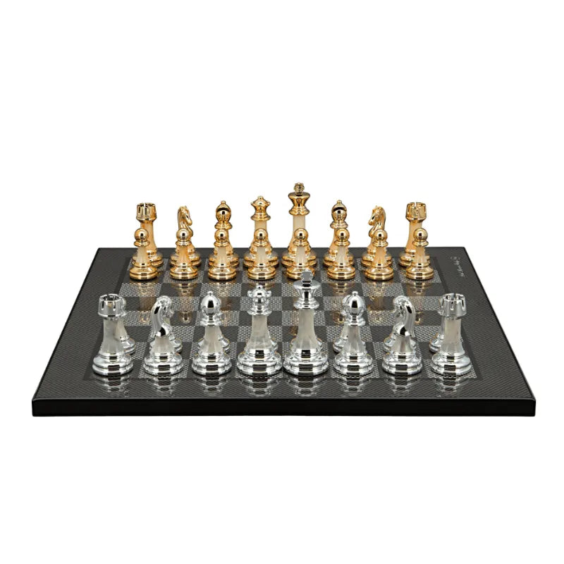 Dal Rossi Modern Staunton 40cm Chess Set