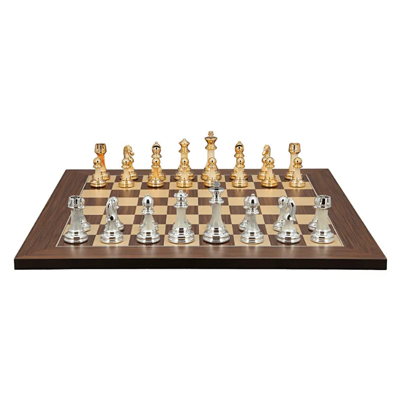 Dal Rossi Modern Staunton 50cm Chess Set