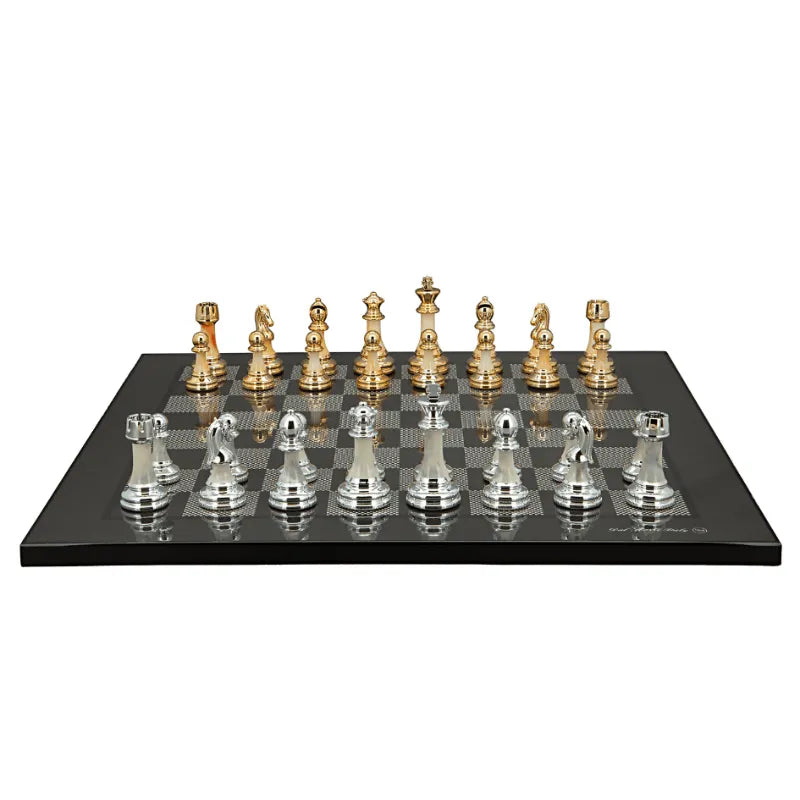 Dal Rossi Modern Staunton 50cm Chess Set