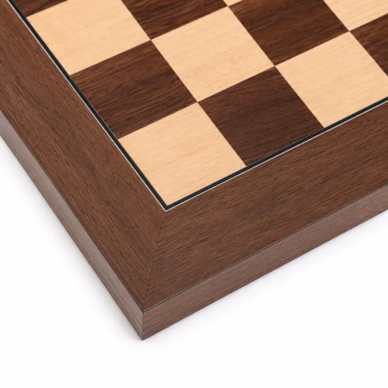 Dal Rossi Palisander & Maple 50cm Staunton Chess Set
