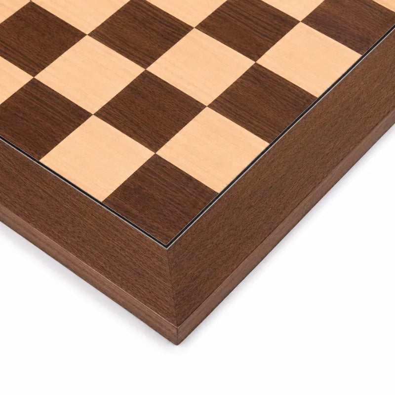 Dal Rossi Palisander & Maple 50cm Staunton Chess Set