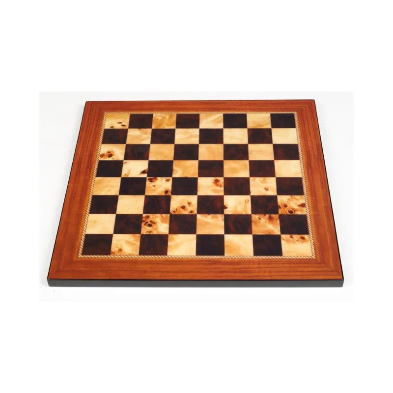 Dal Rossi Walnut Gloss Finish Chess Board
