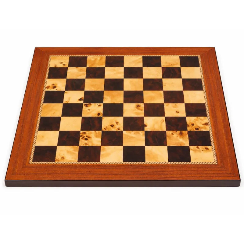 Dal Rossi Walnut Gloss Finish Chess Board