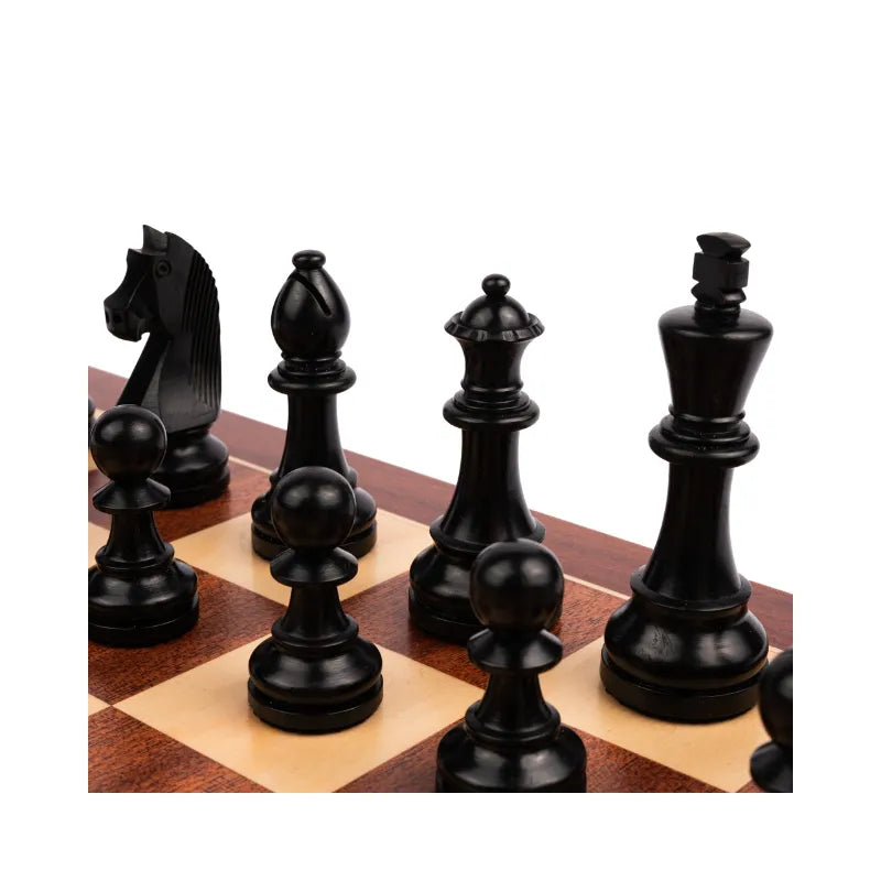 Ferrer Black Standard Chess Pieces