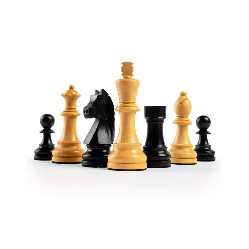 Ferrer Black Standard Chess Pieces