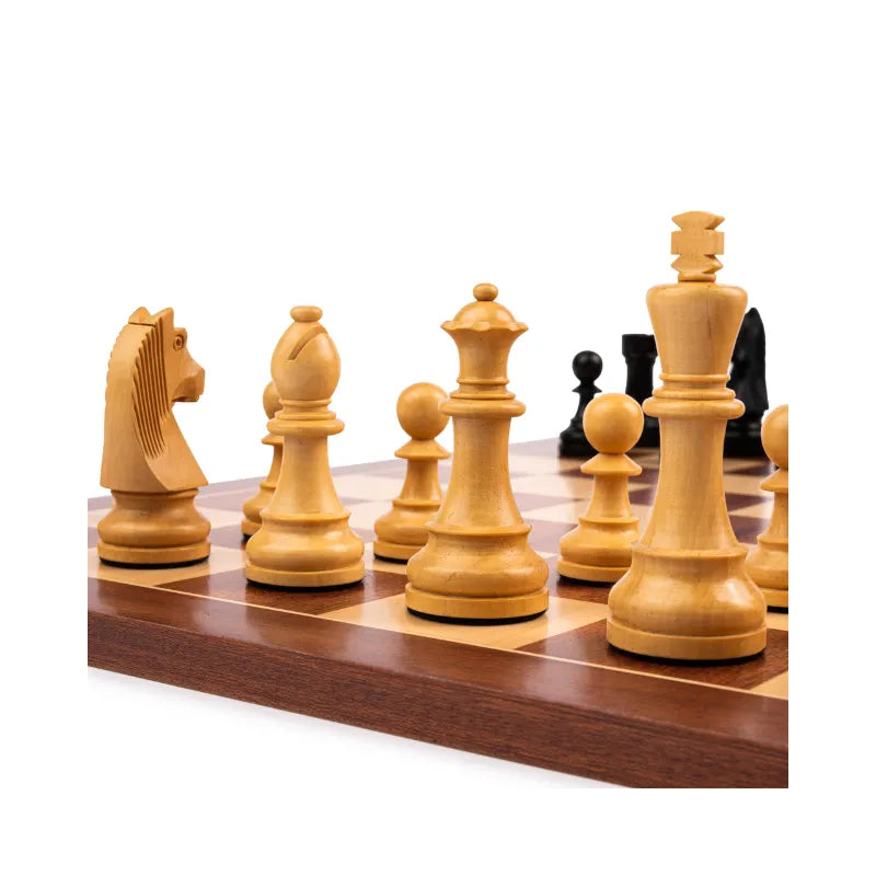 Ferrer Black Standard Chess Pieces