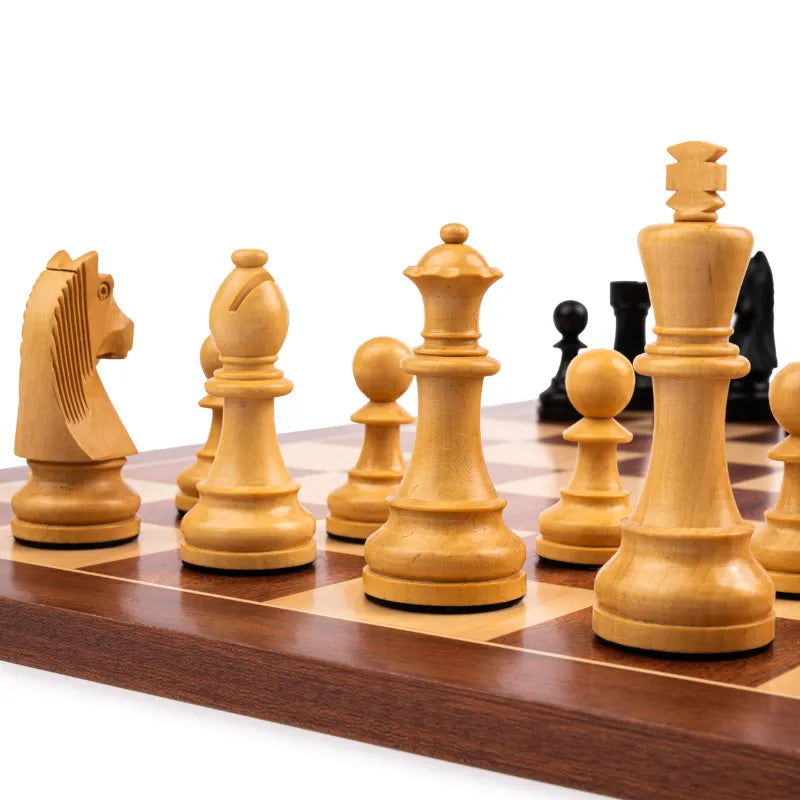 Ferrer Mahogany Standard 50cm Chess Set