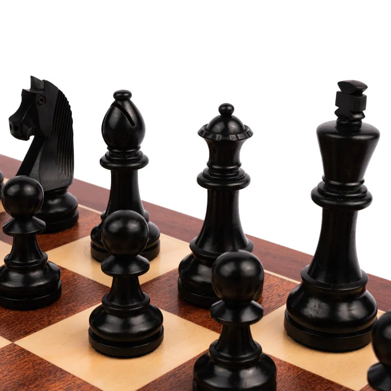 Ferrer Mahogany Standard 50cm Chess Set