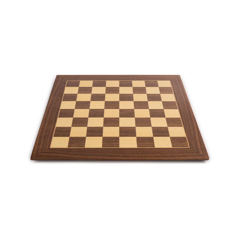 Ferrer Walnut Deluxe Barcelona Chess Board