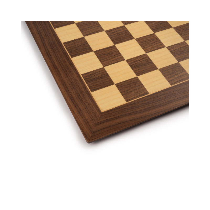 Ferrer Walnut Deluxe Barcelona Chess Board