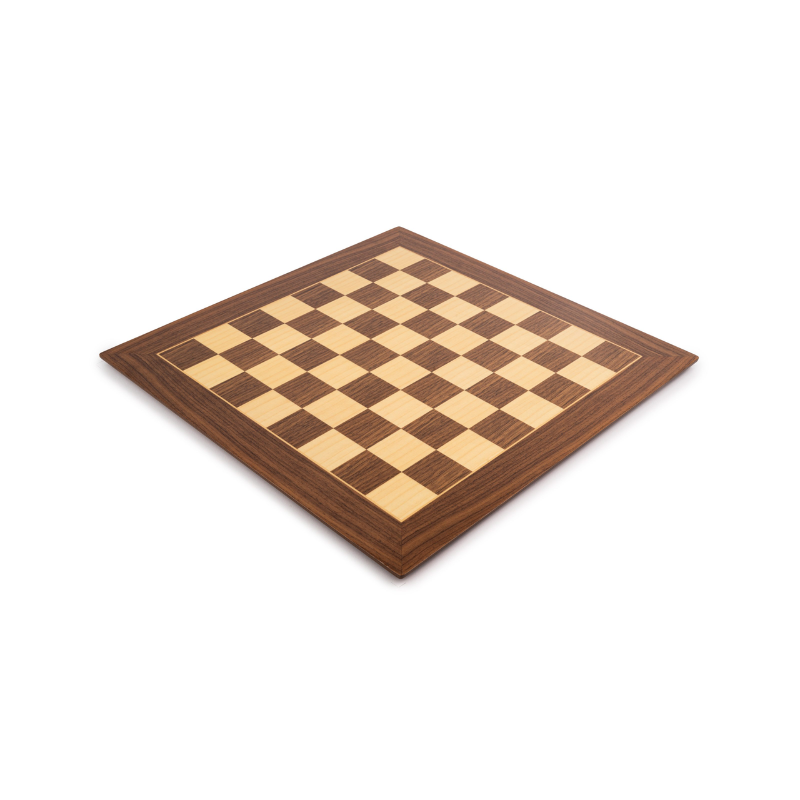 Ferrer Walnut Deluxe Barcelona Chess Board