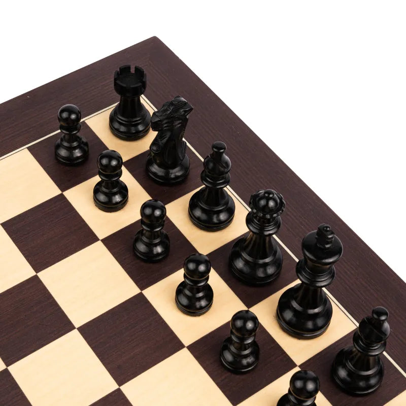 Ferrer Wengue Barcelona Deluxe 50cm Chess Set