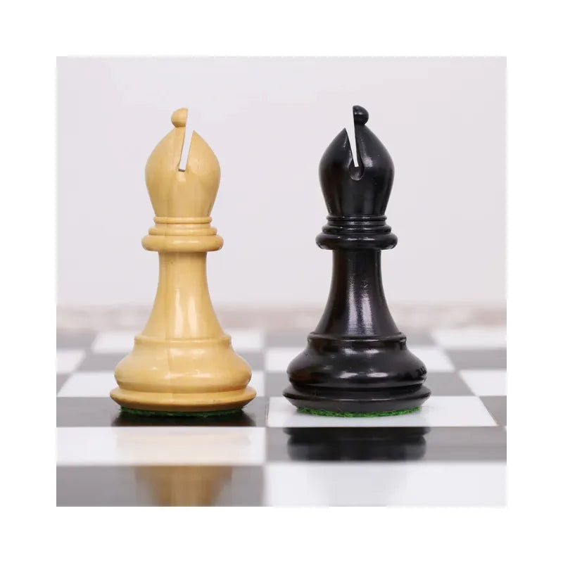 Golden Rosewood & Acrylic Ivory 61cm Chess Table & Pieces Bundle