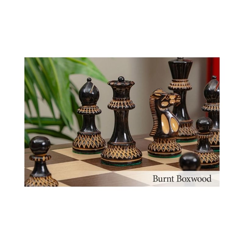 House Of Staunton Magnus Carlsen Luxury Signature Casket & Chess Set Combo