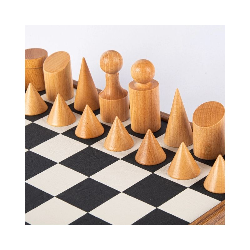 Manopoulos Bauhaus Style Chess Set