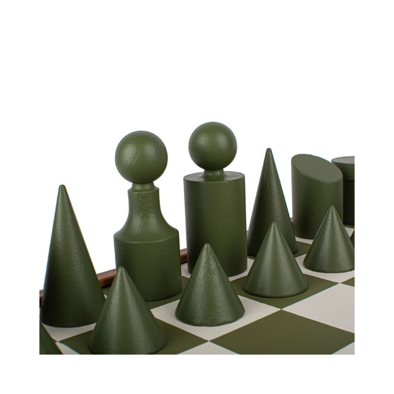 Manopoulos Bauhaus Style Chess Set